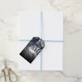 Wicked Halloween Party Black Crow Bird Cadeaulabel (Met Touw)