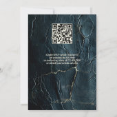 Wicked kostuum en cocktail Halloween Party Kaart (Achterkant)