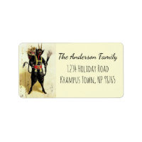 Wicked Krampus Enge Demon Kerstmis