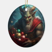 Wicked Krampus  Keramisch Ornament (Links)