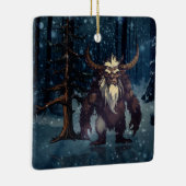 Wicked Krampus Keramisch Ornament (Rechts)