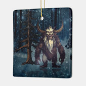 Wicked Krampus Keramisch Ornament (Links)