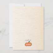 Wicked Little Witch Halloween Uitnodiging (Achterkant)