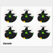 WICKED MELTING WITCH RONDE STICKER (Vel)