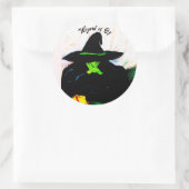 WICKED MELTING WITCH RONDE STICKER (Tas)