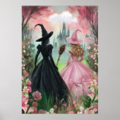 Wicked Musical Poster – Elphaba & Glinda Art Print (Voorkant)