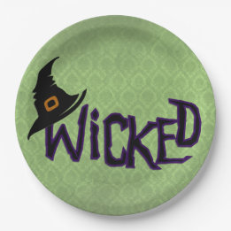 'Wicked' Paper Plates Papieren Bordje