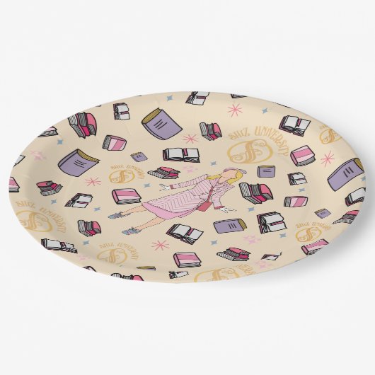 Wicked Party Borden - Glinda Shiz University Papieren Bordje (Gekanteld)