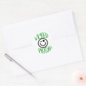Wicked Pissah! Ronde Sticker (Envelop)
