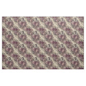 Wicked Plum Petals - Gothic Statement Tegel Stof (Yard (91,4 cm))