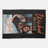 Wicked Reader - Een Beetje Stout Keukenhanddoek (Horizontaal)