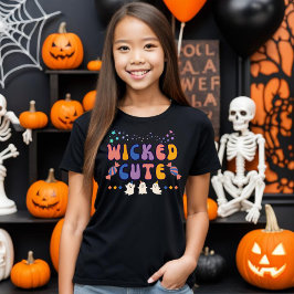 Wicked Schattige Halloween Ghost Kinder T-shirt