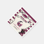 Wicked Schattige & Turning One Girl Halloween 1e G Servet (Hoek)