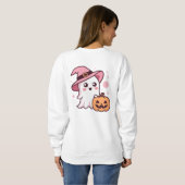 Wicked Schattigee trui - Kawaii Ghost Halloween Pu (Achterkant volledig)