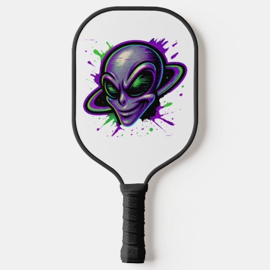 Wicked Shot Alien Pickleball Paddle (Achterkant)