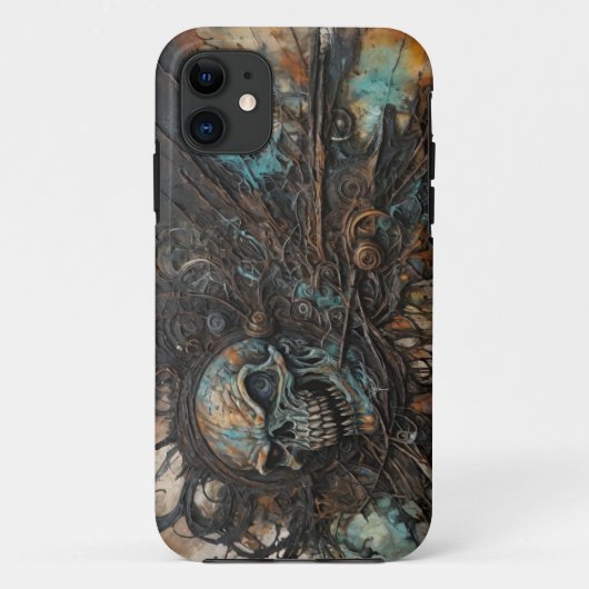 Wicked Skull iPhone Case (Achterkant)
