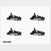 Wicked Strong Bumpersticker Ovale Sticker (Vel)