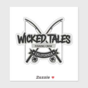 Wicked Tales Visploeg Sticker