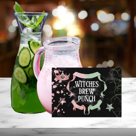 Wicked Theme Tent Food Kaart