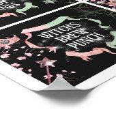 Wicked Theme Voedsel Tekenen 2 Poster (Hoek)