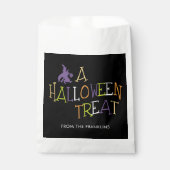 Wicked Treat Halloween Party Favoriet Bag Bedankzakje (Voorkant)