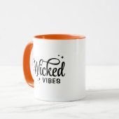 Wicked Vibes Halloween Mok (Voorkant links)
