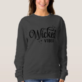 Wicked Vibes Halloween Trui (Voorkant)