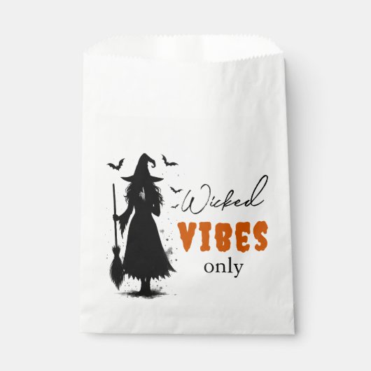 Wicked Vibes Only beroemd gemaakt door Halloween B Bedankzakje (Voorkant)