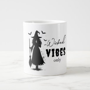 Wicked Vibes Only beroemd gemaakt door Halloween B Grote Koffiekop