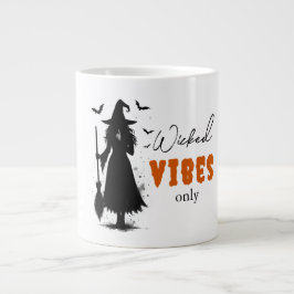 Wicked Vibes Only beroemd gemaakt door Halloween B Grote Koffiekop