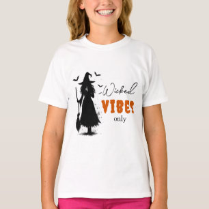 Wicked Vibes Only beroemd gemaakt door Halloween B T-shirt