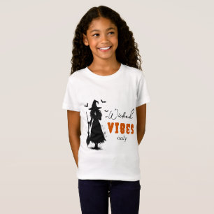 Wicked Vibes Only beroemd gemaakt door Halloween B T-shirt