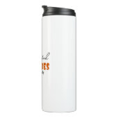 Wicked Vibes Only beroemd gemaakt door Halloween B Thermosbeker (Geroteerd rechts)