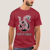 Wicked Warrior 8 Ball Snake T-shirt T-shirt (Voorkant)