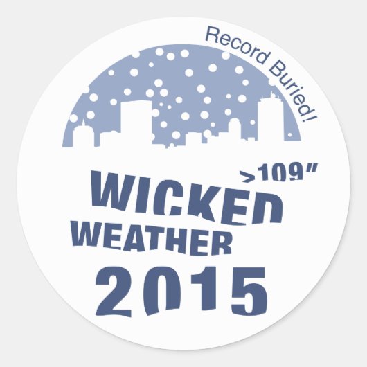 Wicked Weather 2015 - stickers 20 naar een laken (Voorkant)