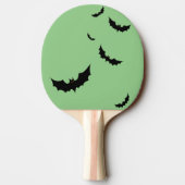 Wicked Whacks: Halloween-geïnspireerde Ping Pong P Tafeltennisbatje (Achterkant)