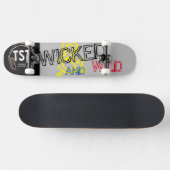 WICKED & WILD / TST / JMT SKATEBOARD / IPIX (Horizontaal)
