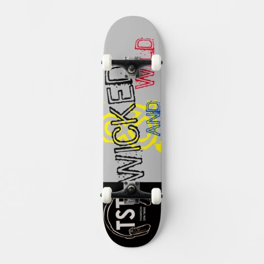 WICKED & WILD / TST / JMT SKATEBOARD / IPIX (Voorkant)