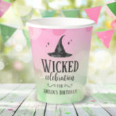Wicked Witch Birthday Party Paper cup Papieren Bekers