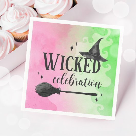 Wicked Witch Celebration Birthday Paper Napkin Servet