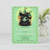 Wicked Witch Goede Tijd Party Kaart (Staand voorkant)