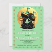 Wicked Witch Goede Tijd Verjaardagsfeest Kaart (Voorkant)