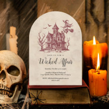 Wicked Witch Haunted House  Halloween Party