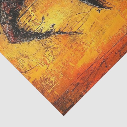 Wicked Witch in Groot Pet Decoupage Tissuepapier (Detail)