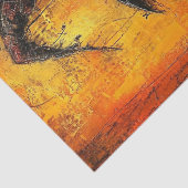 Wicked Witch in Large Hat Decoupage Tissue Paper Tissuepapier (Detail)