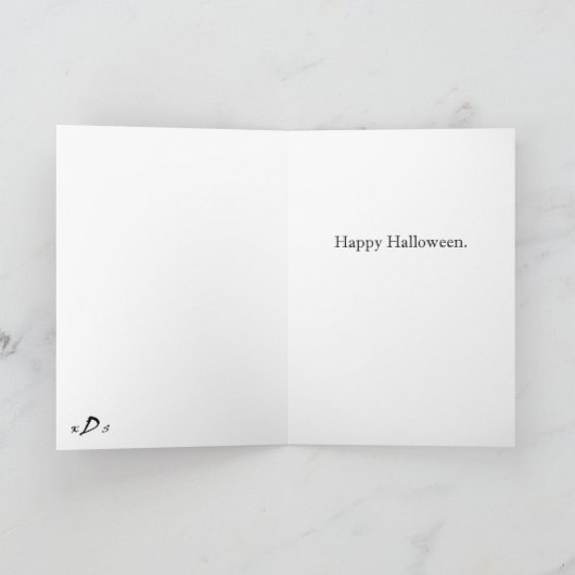 Wicked Witch Kiss Kaart (Binnen)