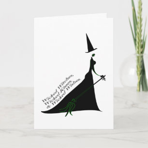 Wicked Witch Kiss Kaart