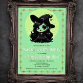 Wicked Witch Kostuumfeest Kaart