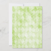 Wicked Witch Kostuumfeest Kaart (Achterkant)