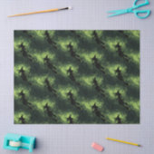 Wicked Witch Silhouette Pattern Tissuepapier (Craft)